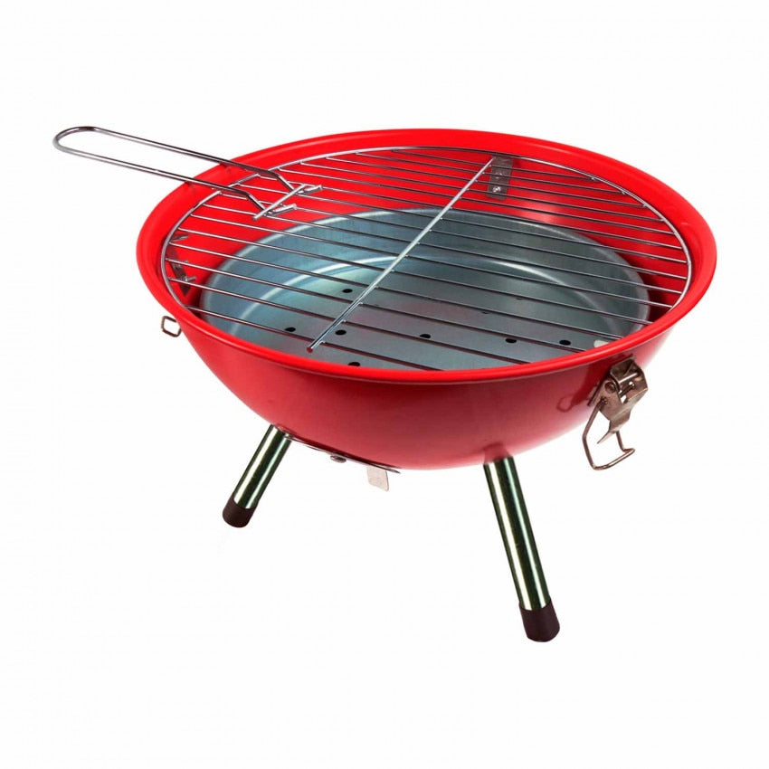 Barbecue Rond <br> avec Couvercle