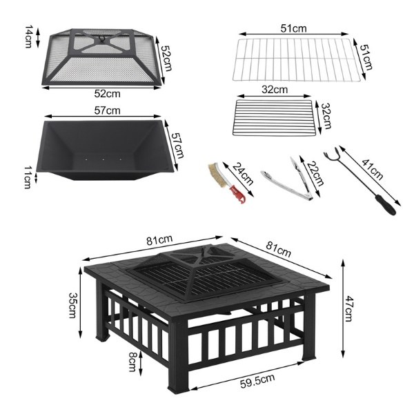 Barbecue <br> Table