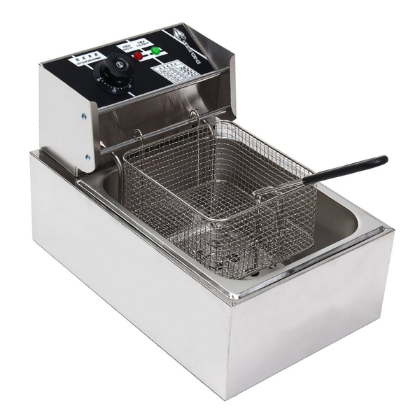  Friteuse Professionnelle Inox 6 Litres