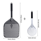Pelle à Pizza <br> Pack Pelle à Pizza Perforée 35 Cm