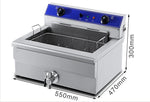 Friteuse Professionnelle <br> Grande Capacité 20 Litres