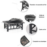 Table Brasero <br> Exterieur