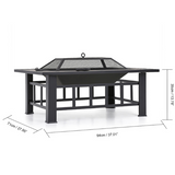 Table Brasero <br> Exterieur