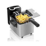 Mini Friteuse en Inox 1,5 Litre